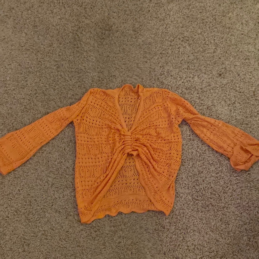 Yellow Beach Cover Up